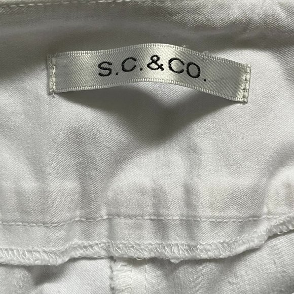 S. C. & Co. White Shorts - Picture 3 of 5